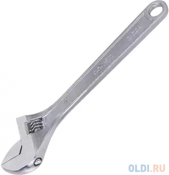 Разводной ключ Deli DL010A 10 Длина: 250 мм. Регулируемый размер зажима: 0-30 мм. Кованая специальная инструментальная сталь. Хромированная