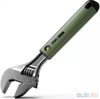 Разводной ключ Home Series Green Deli HT1508L 200мм, эксклюзивный дизайн, рукоятка - высококачественный софттач пластик