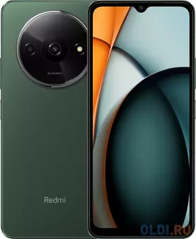 Redmi A3 Forest Green (23129RN51X), 17,20 см (6.78") 20:9 1600 x 720, 4x2.2ГГц + 4x1.8ГГц, 8 Core, 3GB RAM, 64GB, 8 МП + QVGA/5Mpix, 2 Sim, 2G, 3