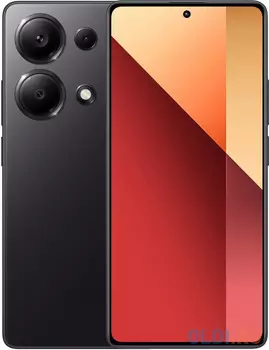 Redmi Note 13 Pro Midnight Black (23117RA68G), 16,9 cm (6.67") 20:9 2400 x 1080, 2х2.8 ГГц + 6х2.0 ГГц, 8 Core, 8 GB, 256 GB, 200 МП/16Mpix, 2 Si