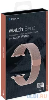 Ремешок Deppa Band Mesh 42mm золотистый 47150