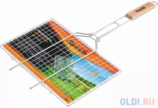 Решетка-гриль 230х230 мм, хромированная// Sparta