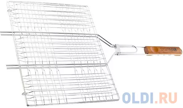 Решетка гриль 300х400мм хромир. Camping// Palisad