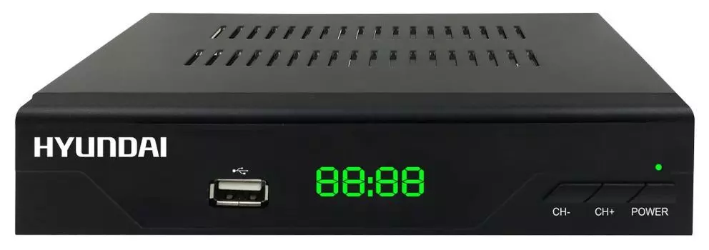 Ресивер DVB-C Hyundai H-DVB840 черный