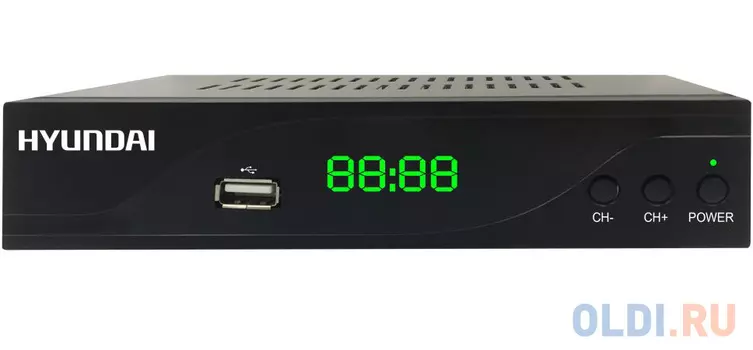 Ресивер DVB-C Hyundai H-DVB860 черный