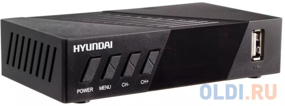 Ресивер DVB-T2 Hyundai H-DVB420 черный