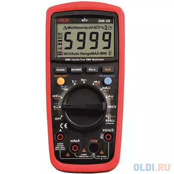 RGK Цифровой мультиметр DM-30 776448