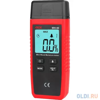 RGK Измеритель влажности древесины WH-40 776295