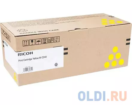 Тонер-картридж Ricoh M C240 4500стр Желтый