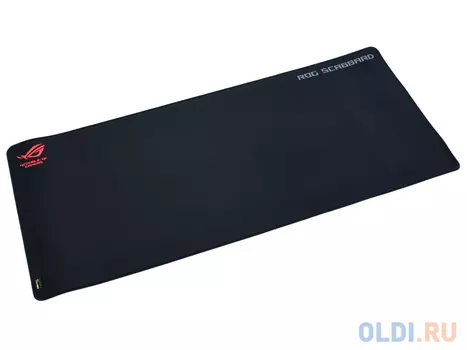 Игровой коврик для мыши ASUS ROG Scabbard (900 x 400 x 2 mm, каучук, нетканый материал, cиликон, 90MP00S0-B0UA00)