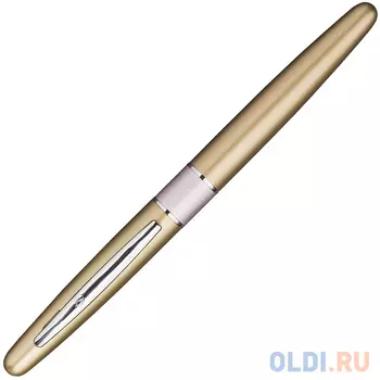 Роллер TUTTO, матовый золотистый лак, хромированные детали, черные чернила, M