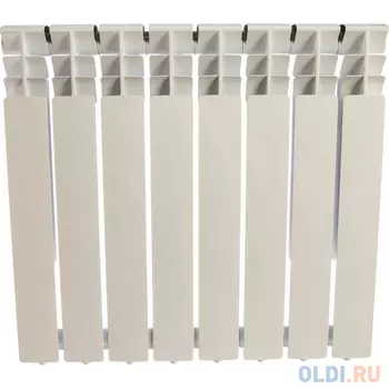 ROMMER Optima 500 8 секций радиатор алюминиевый RAL9016 89558 RG008P2HS8S08R