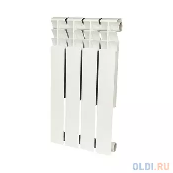 ROMMER Optima BM 500 4 секций радиатор биметаллический RAL9016 89570 RG008P2HSFUIA6