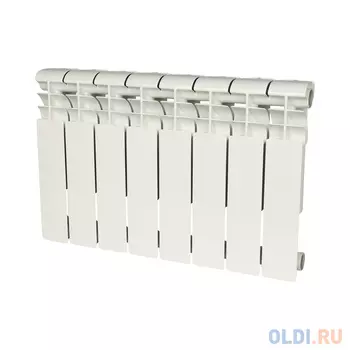 ROMMER Profi 350 AL350-80-80-080 8 секций радиатор алюминиевый RAL9016 86622 RG008P1IPHB0BJ