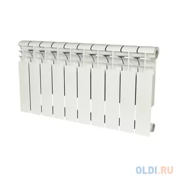 ROMMER Profi BM 350 BI350-80-80-130 10 секций радиатор биметаллический RAL9016 86632 RG008P1IPJBTVD