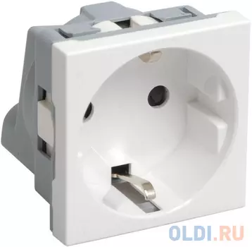 Розетка IEK CKK-40D-RSZB2-K01-K 10 А белый