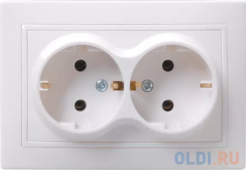 Розетка IEK ERK24-K01-16-DM 16 А белый