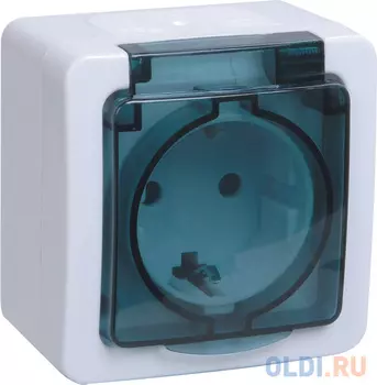 Розетка IEK ERMP12-K03-16-54-EC 16 А белый