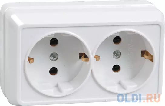 Розетка IEK ERO21-K01-16-DC 16 А белый