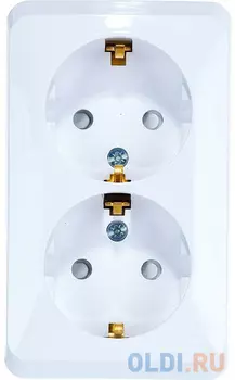 Розетка Systeme Electric Этюд ОП 16 А белый