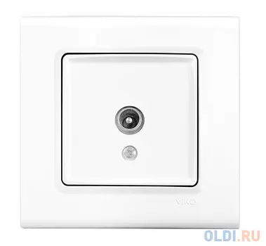 Розетка телевизионная Panasonic Linnera S (91400010-RU) скрыт. IP20 белый (упак.:1шт)