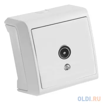 Розетка телевизионная Panasonic Vera (90681010-RU) откр. IP20 белый (упак.:1шт)