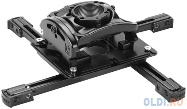 [RPMAU] Универсальное крепление Chief RPMAUB, RPMAU с микрорегулировками для проектора весом до 22.7кг. Независимые регулировки наклон 20° горизонталь 3° поворот 360°, черн.