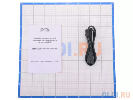 ИБП Powercom RPT-600A Raptor 600VA/360W AVR (3 IEC)