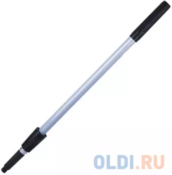 Ручка для стекломойки телескопическая 120 см, алюминий, стяжка 601522, стекломойка 601518, ЛАЙМА PROFESSIONAL, 601514