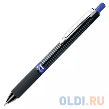 Ручка гелевая автоматическая PENTEL Oh!Gel синий 0.35 мм