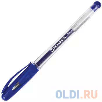 Ручка гелевая гелевая BRAUBERG "Geller" синий 0.35 мм