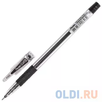 Ручка гелевая PENTEL гелевая черный 0.25 мм