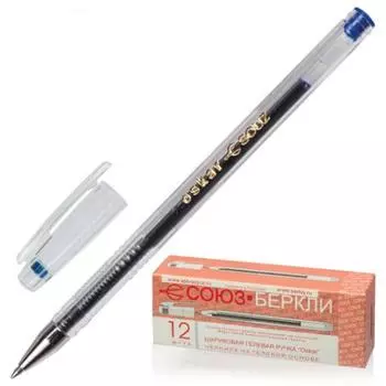 Ручка гелевая СОЮЗ Oskar синий 0.4 мм