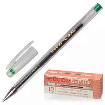 Ручка гелевая СОЮЗ Oskar зеленый 0.4 мм