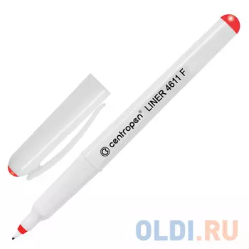 Ручка капилярный Centropen капиллярная красный 0.3 мм