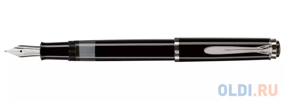 Ручка перьевая Pelikan Elegance Classic M205 (PL972075) черный F перо сталь нержавеющая подар.кор.