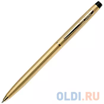 Ручка подарочная шариковая PIERRE CARDIN (Пьер Карден) "Gamme", корпус латунь, золотистые детали, синяя, PC0808BP