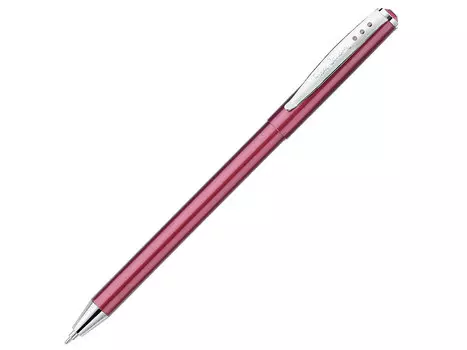 Ручка подарочная шариковая PIERRE CARDIN (Пьер Карден) "Actuel", корпус красный, алюминий, хром, синяя