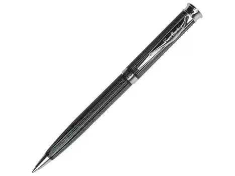 Ручка подарочная шариковая PIERRE CARDIN (Пьер Карден) "Tresor", корпус черный, латунь, лак, синяя