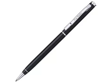 Ручка подарочная шариковая PIERRE CARDIN (Пьер Карден) "Gamme", корпус черный, алюминий, хром, синяя