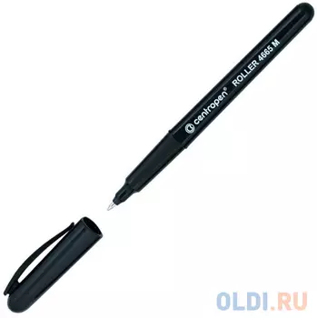 Ручка-роллер Centropen 4665/1Ч черный 0.6 мм