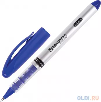 Ручка-роллер роллер BRAUBERG Control синий 0.5 мм