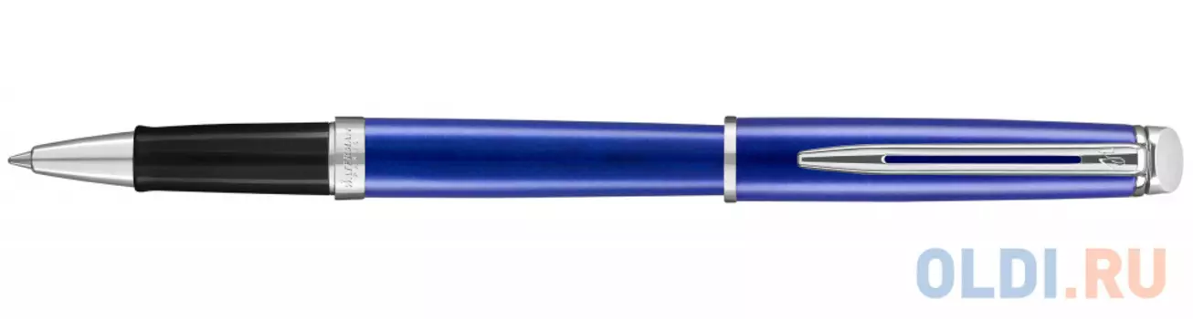 Ручка-роллер Waterman Hemisphere Bright Blue CT черный F 2042969