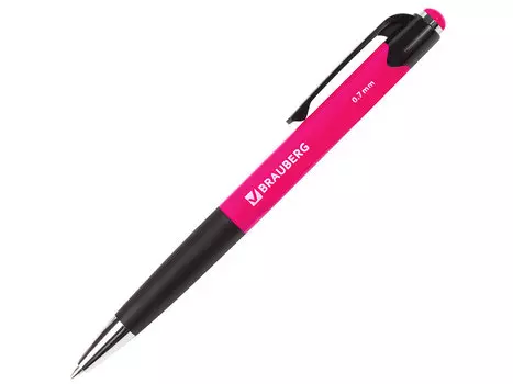 Ручка шариковая автоматическая BRAUBERG "Concept" синий 0.35 мм