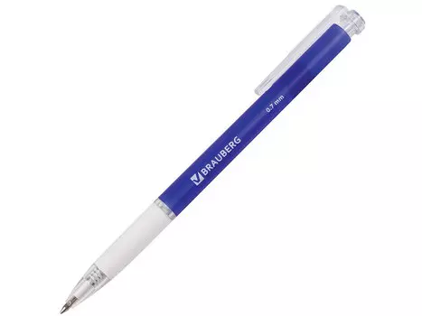 Ручка шариковая автоматическая BRAUBERG "Sprinter" синий 0.7 мм