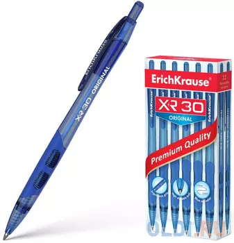 Ручка шариковая автоматическая Erich Krause XR-30 Original 17721 синий 0.35 мм