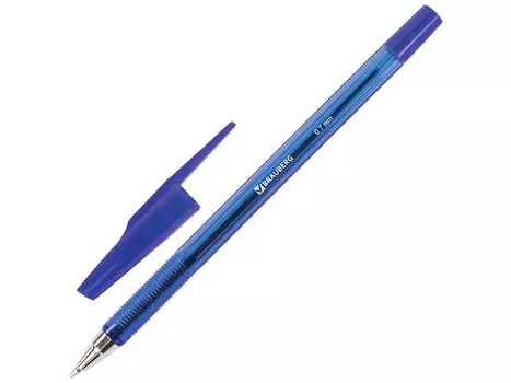 Ручка шариковая BRAUBERG Black Jack синяя
