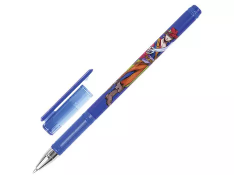 Ручка шариковая BRAUBERG Корсары синяя