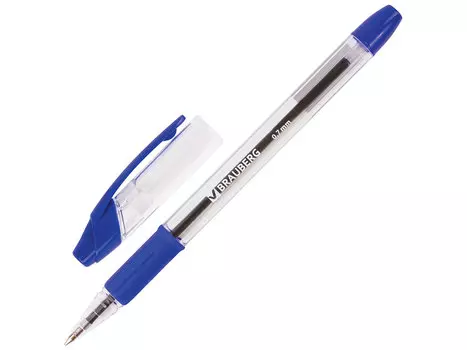 Ручка шариковая BRAUBERG Samurai синяя