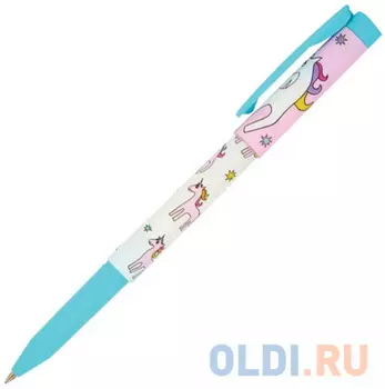 Ручка шариковая BRUNO VISCONTI FreshWrite, Единорог, узел 0,7мм, линия 0,5мм, синяя, 20-0214/49